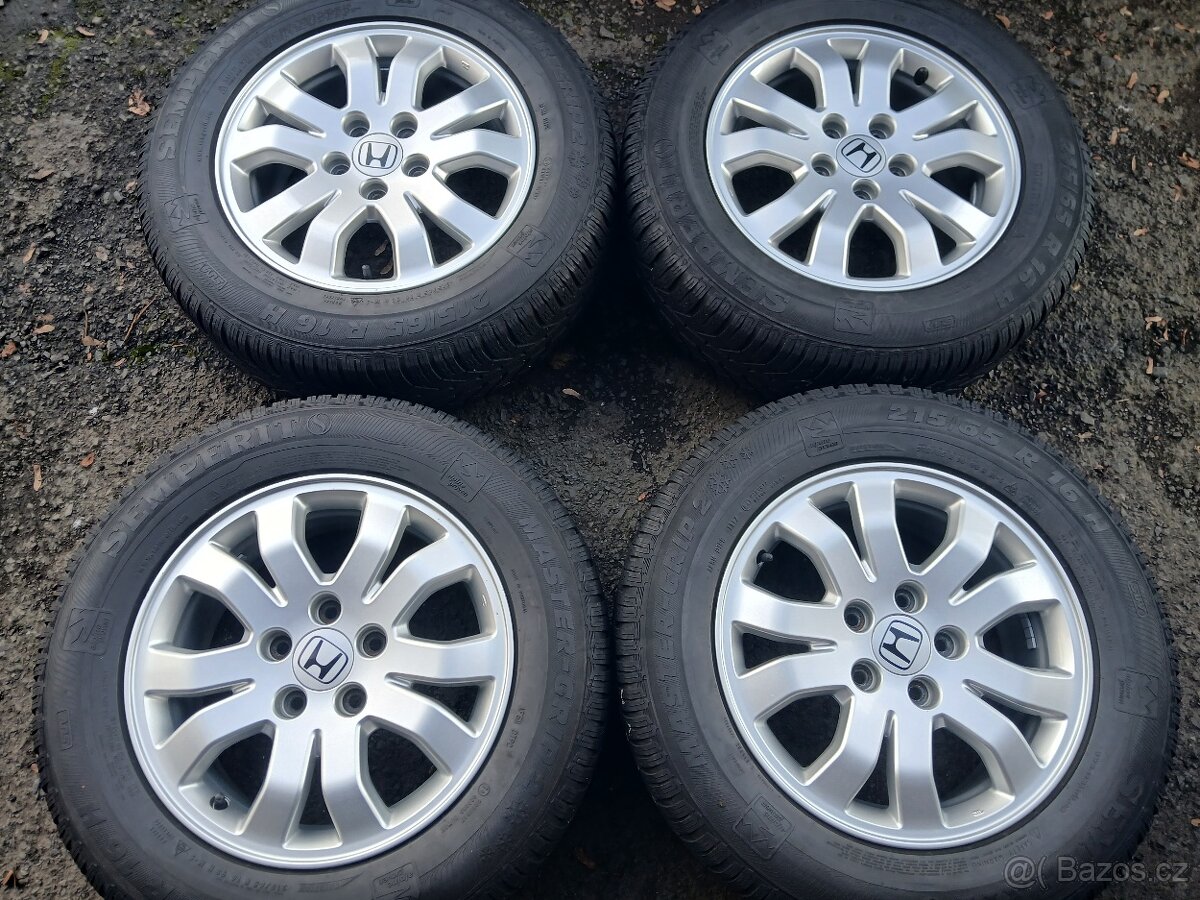 Sada Orig ALU kol Honda 215/65R16 zimní