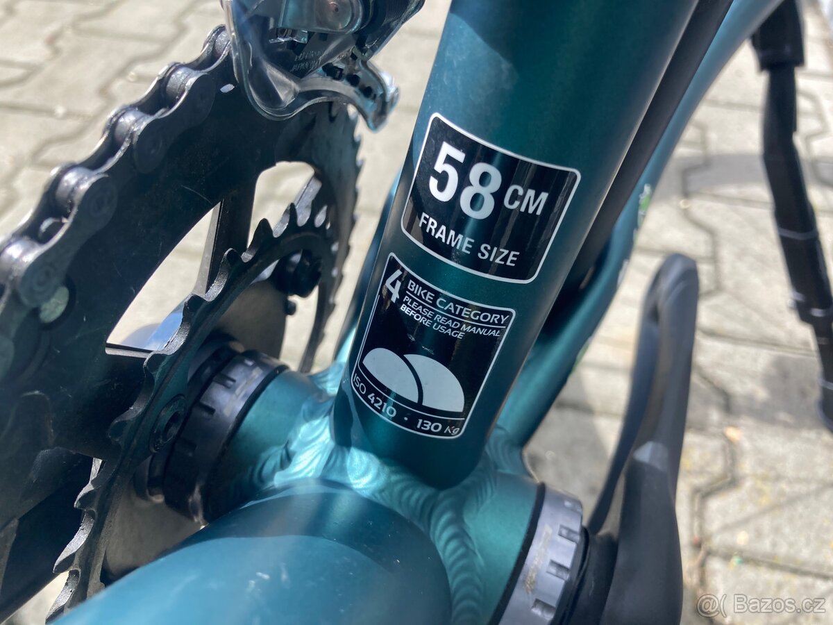 Gravel kolo na GRX - rám 58cm