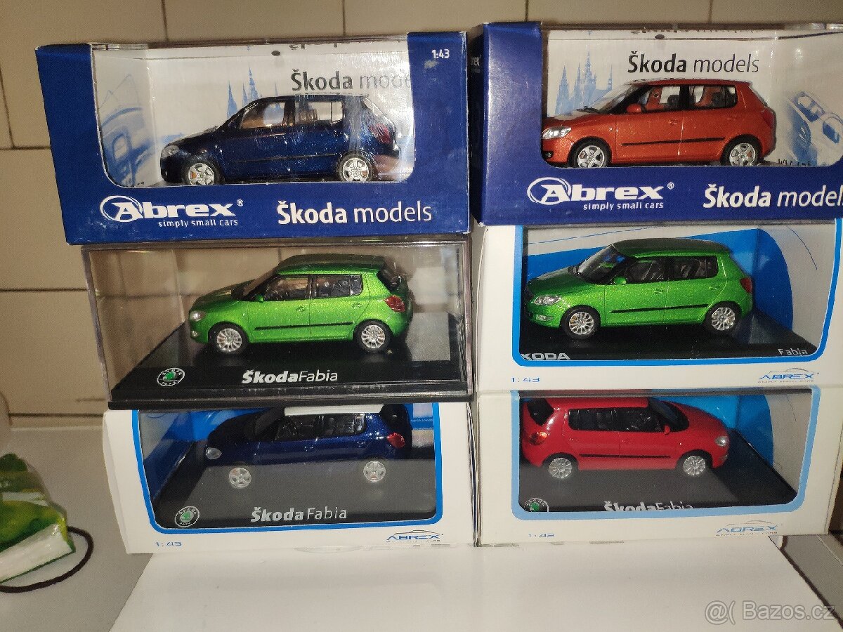 Abrex Škoda Fabia II, Citigo, Superb II, Yeti