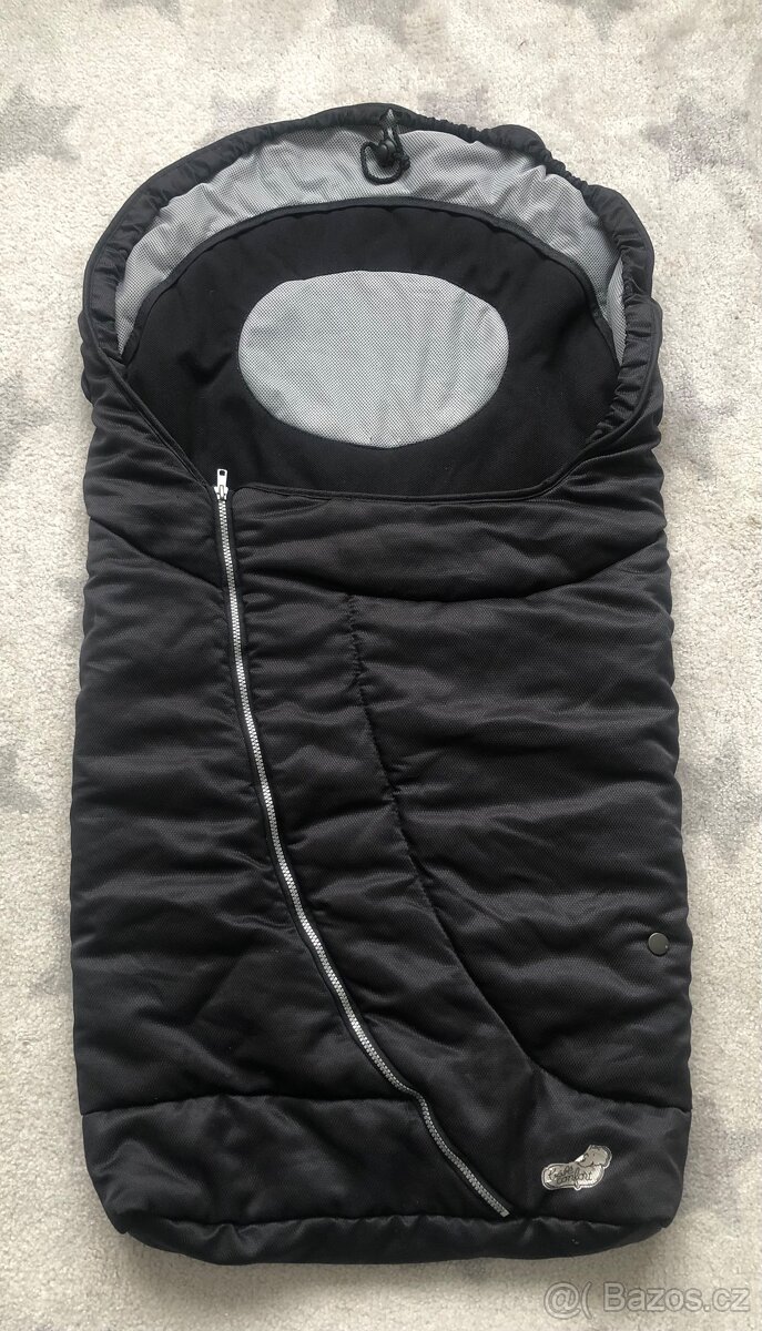 Černý fusak Teknic Bebeconfort