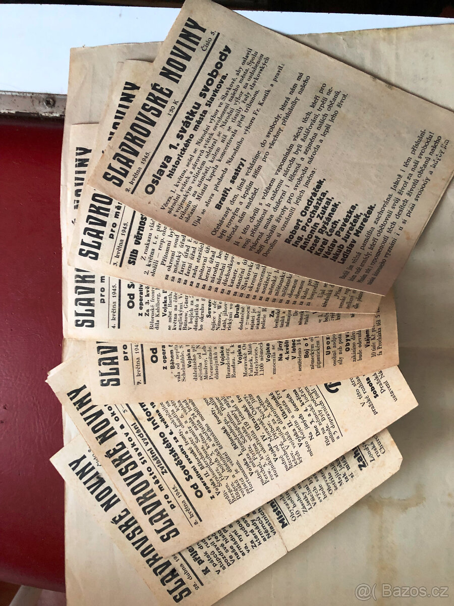 SLAVKOVSKÉ NOVINY A NOVÝ LID