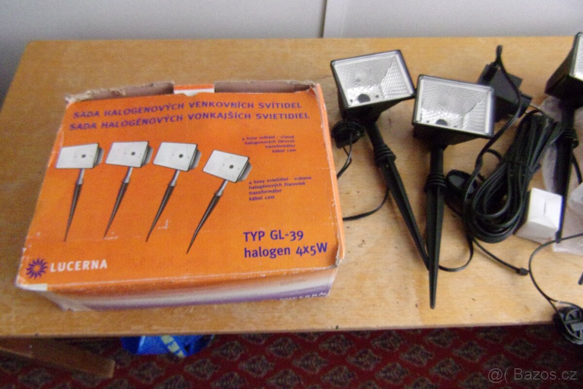 Sada venkovního osvětlení