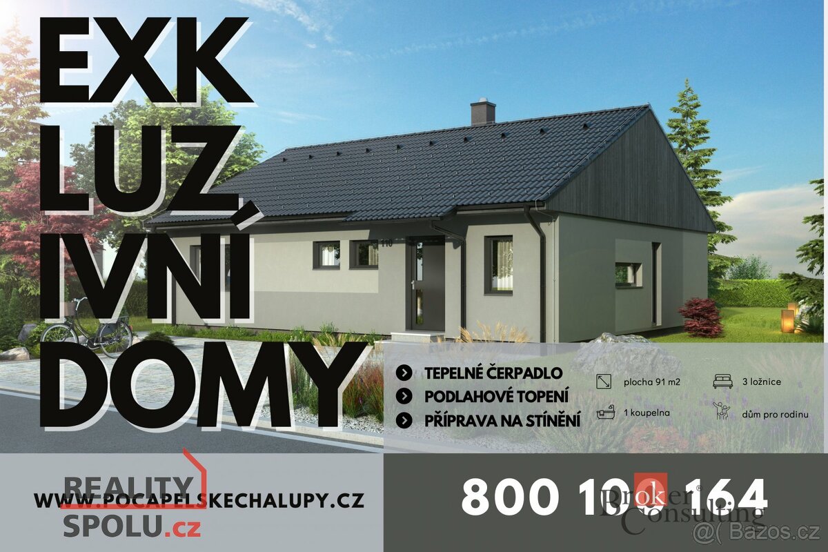 Prodej, domy/rodinný, 99 m2, Počaply , Sezemice, Pardubice [