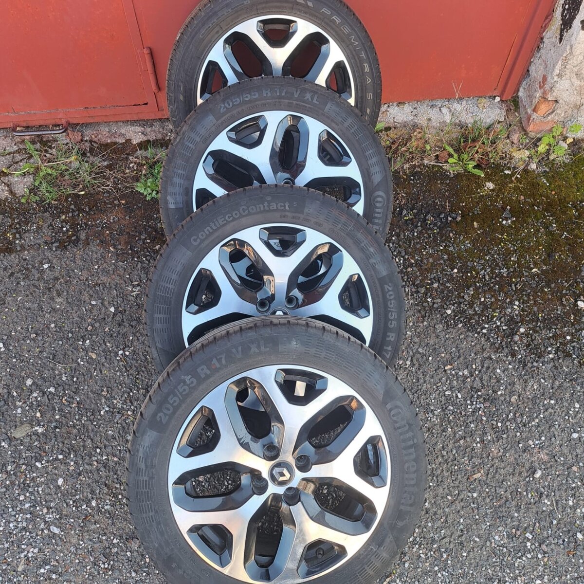 Kola komplet Renault Captur.....