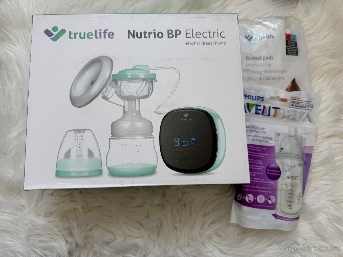 Nová odsávačka mléka Truelife + příslušenství