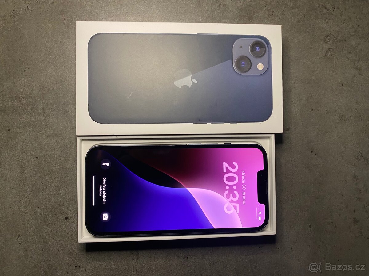 iPhone 13 128gb 100% kondice baterie