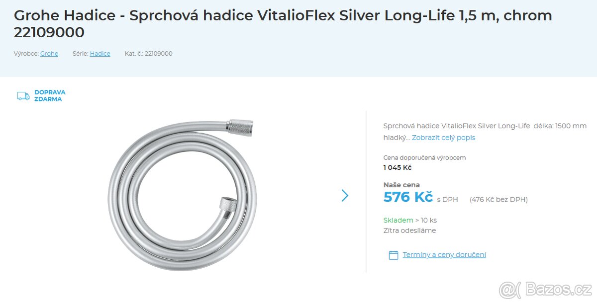 Grohe sprchová hadice