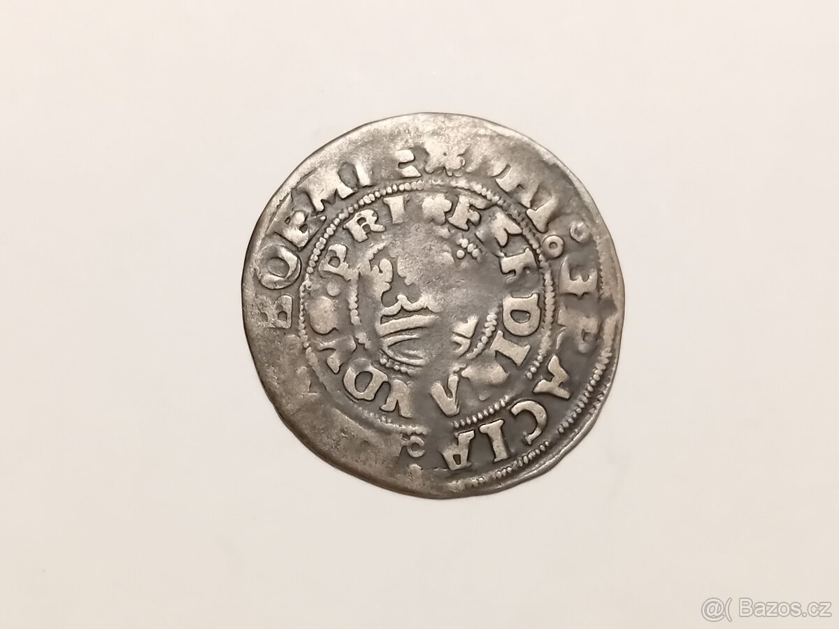 Pražský groš Ferdinand I. Habsburský /1526-1564/