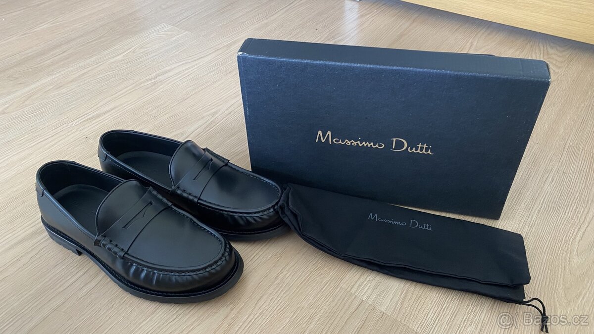 Pánské mokasíny Massimo Dutti