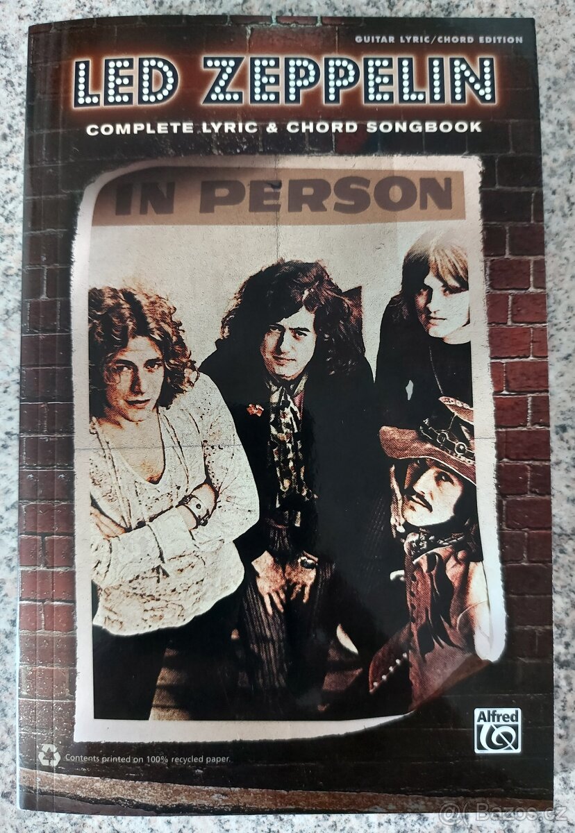 LED ZEPPELIN - COMPLETE LYRICS & CHORDS SONGBOOK