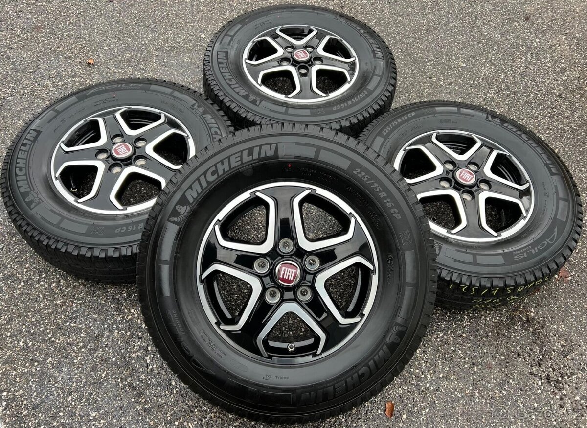 ALU kola Fiat Ducato 225/75/16 225/75/R16 NOVÉ 2024