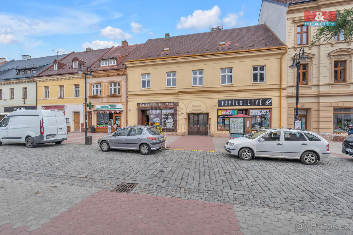Prodej spoluvlastnického podílu 2/6 na domě v Jičín.