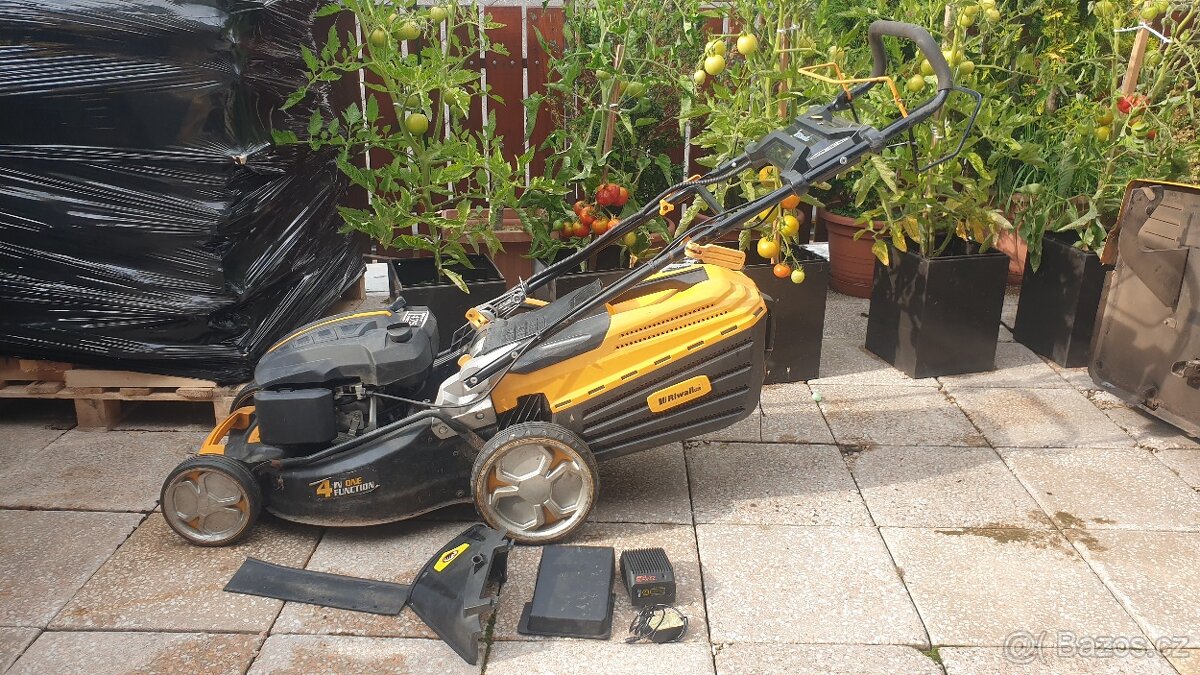 Riwall sekačka RPM 4835 E (elektrický startér)