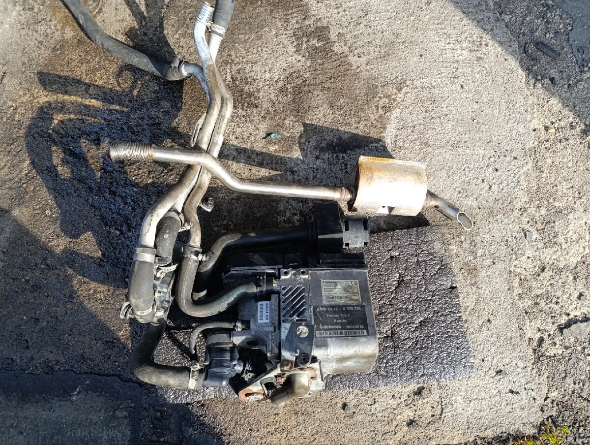 BMW E65 735/745i nezávislé topení