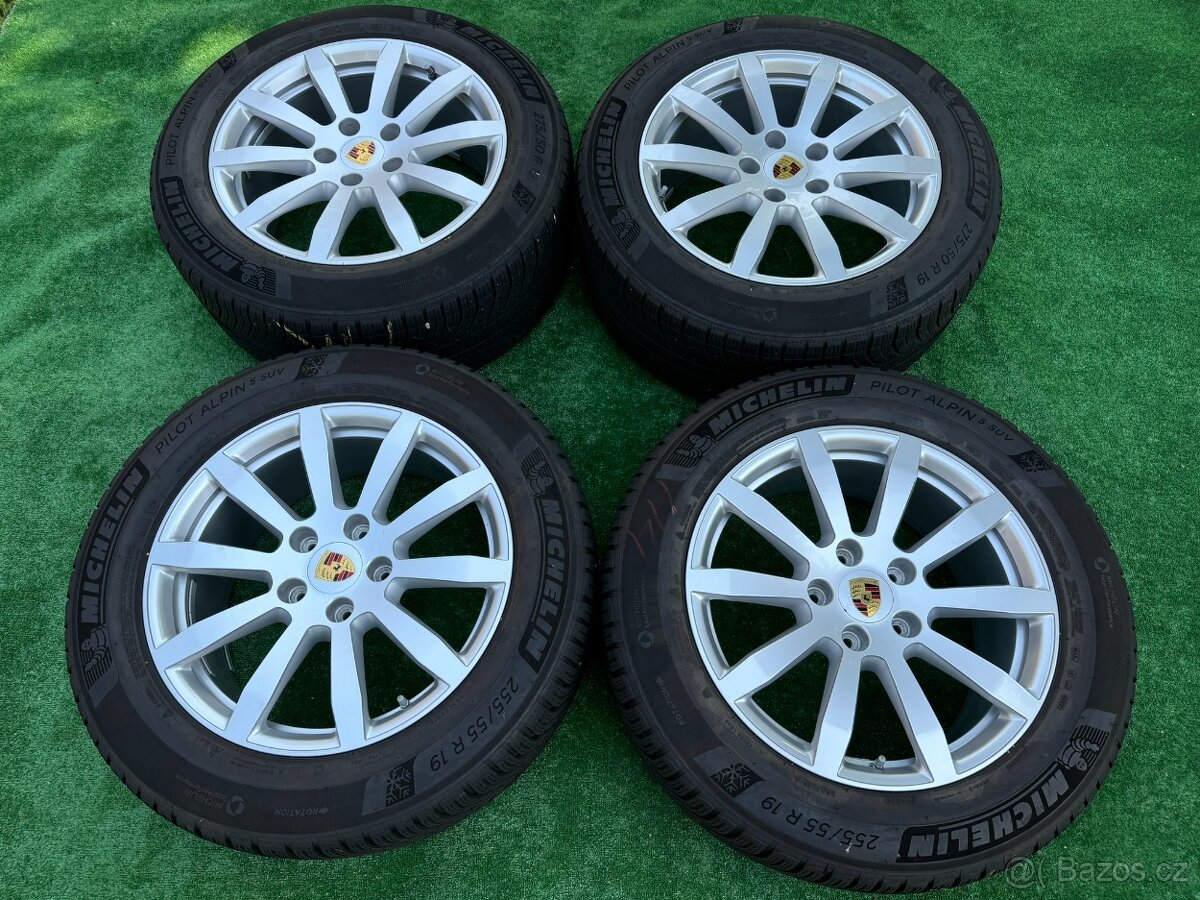 Originál alu kola Porsche Cayenne 5x130 R19 zimní