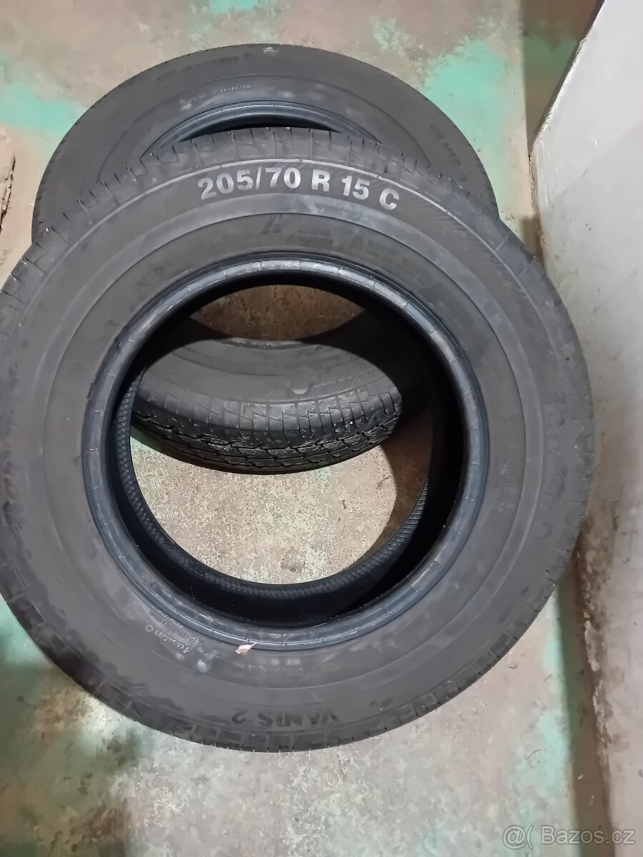 Letní pneumatiky 205/70/15C