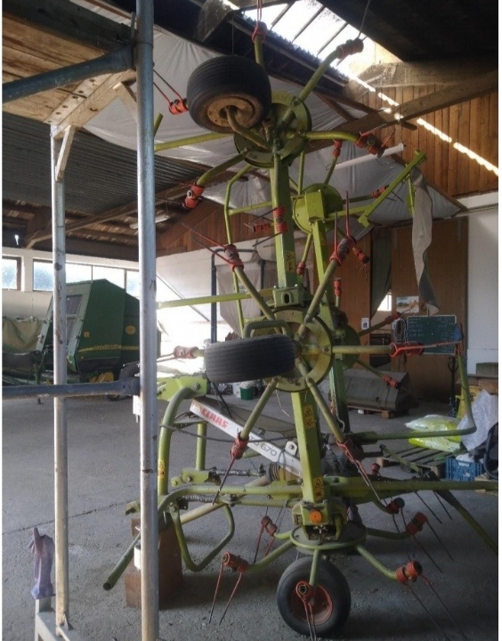 Obraceč sena Claas r.v 13. Krone kw 7 6,5m kuhn obracečka