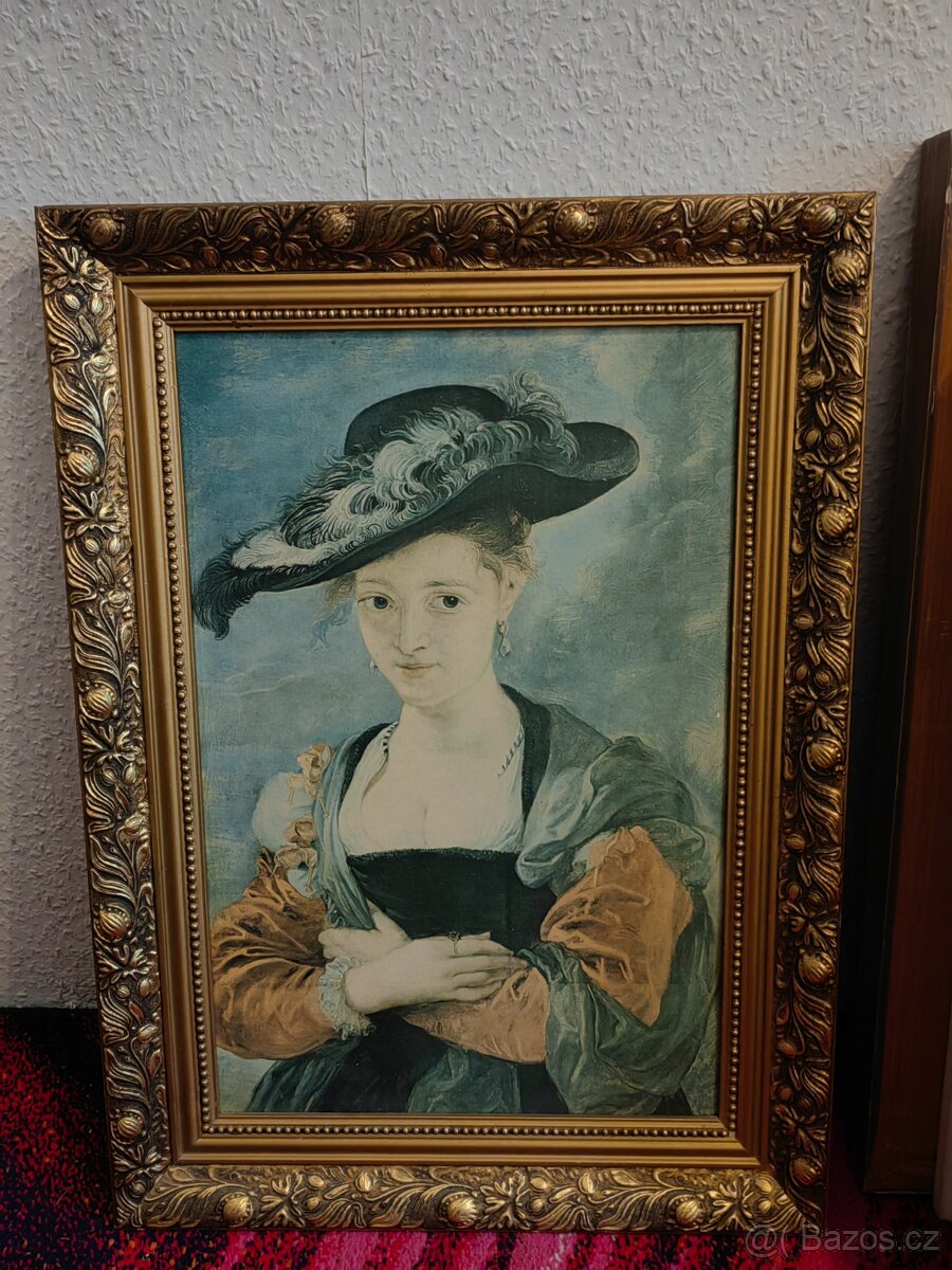 Obrazy reprodukce: Liotard, Rubens, Gauguin, Peel