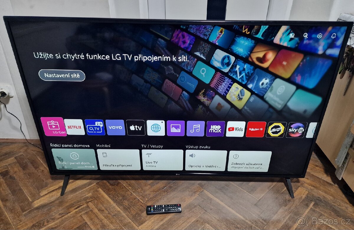 Smart TV 60" LG UHD TV 4K, webOS