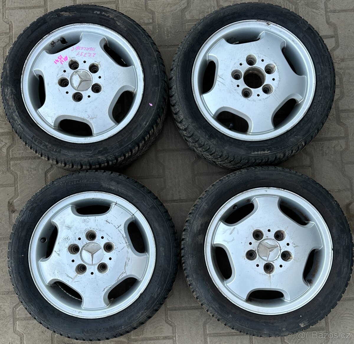 Prodám ALU kola Mercedes Benz č. 1541