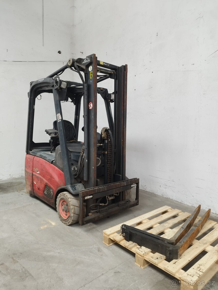 Linde E14-00, 1,4t AKU, Duplex 3200