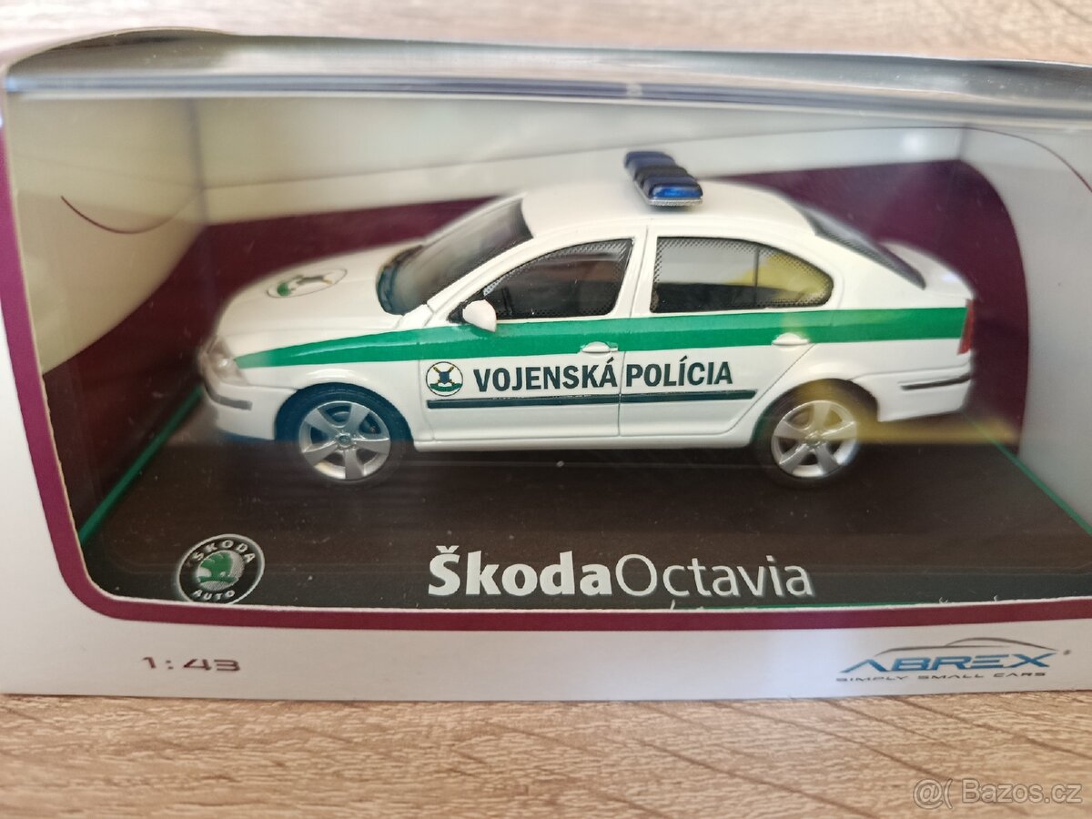 Škoda Octavia II Vojenská Polícia Abrex 1:43