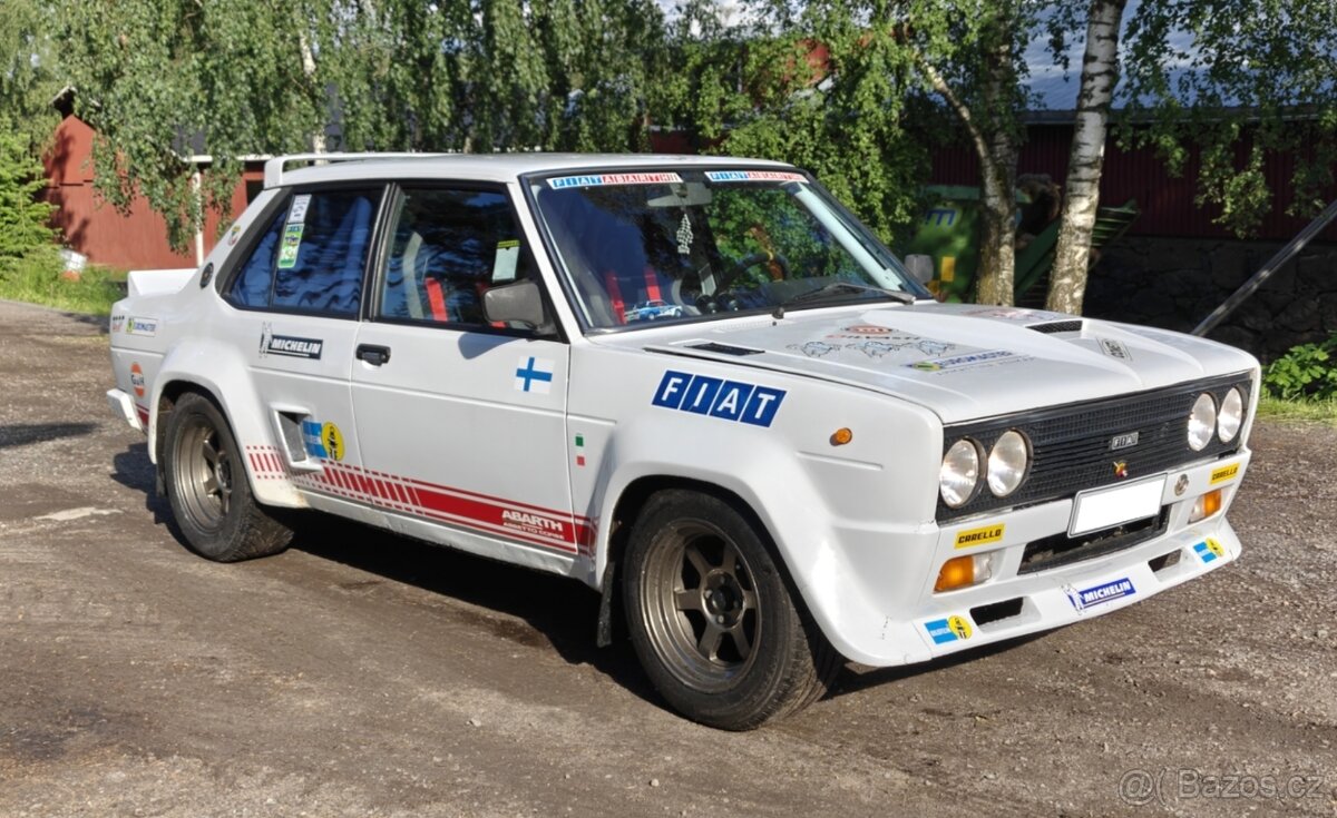Fiat 131 2,0 TC „Abarth Rally“ z roku 1980,
