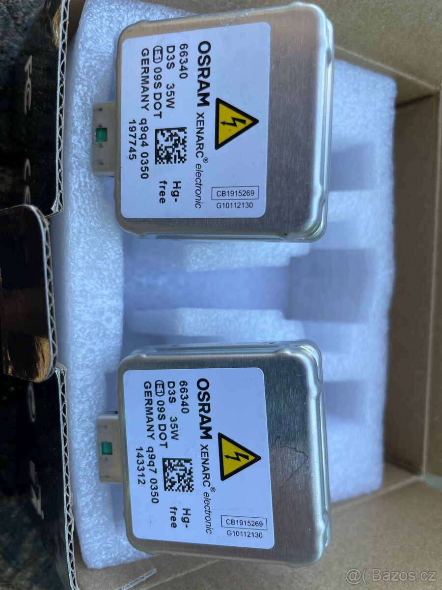 OSRAM xenonové výbojky D3S