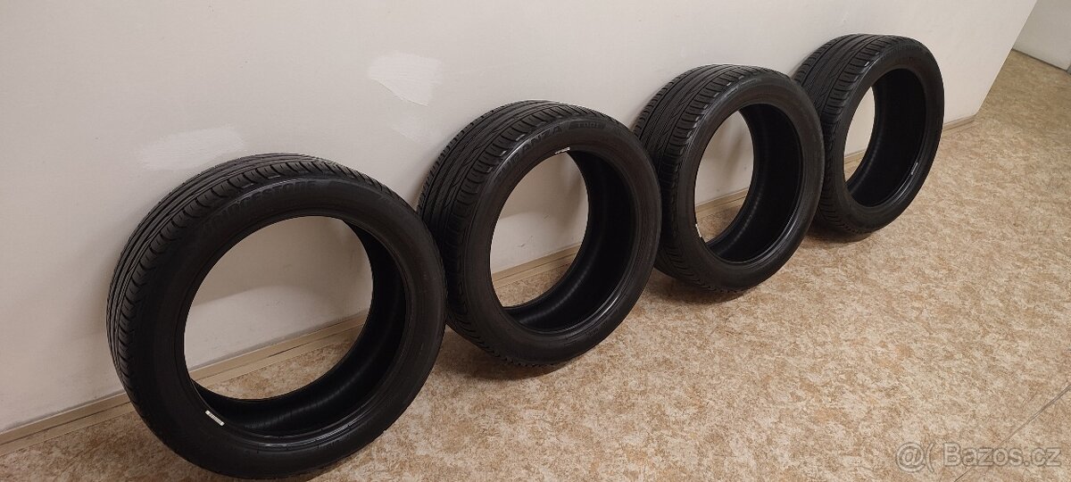 LETNÍ SADA PNEU  225/45 R17 91W  BRIDGESTONE na Octavii