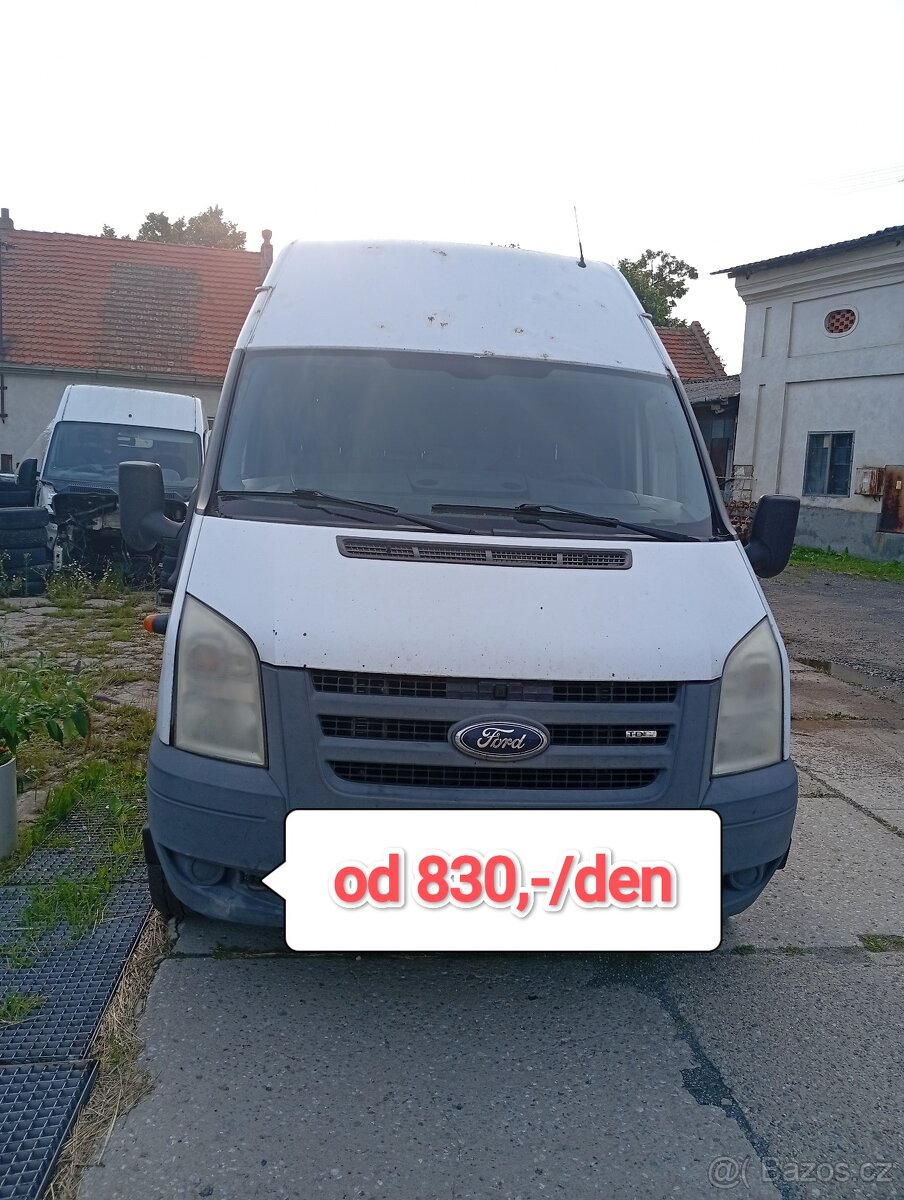 Pronájem dodávky Ford Transit maxi 2.4tdci