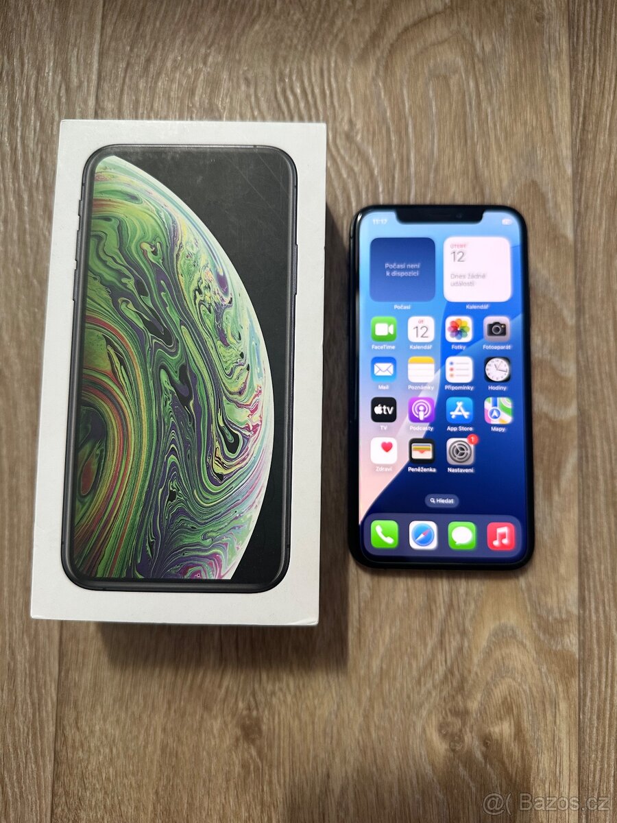 Apple iPhone Xs 256GB Černý