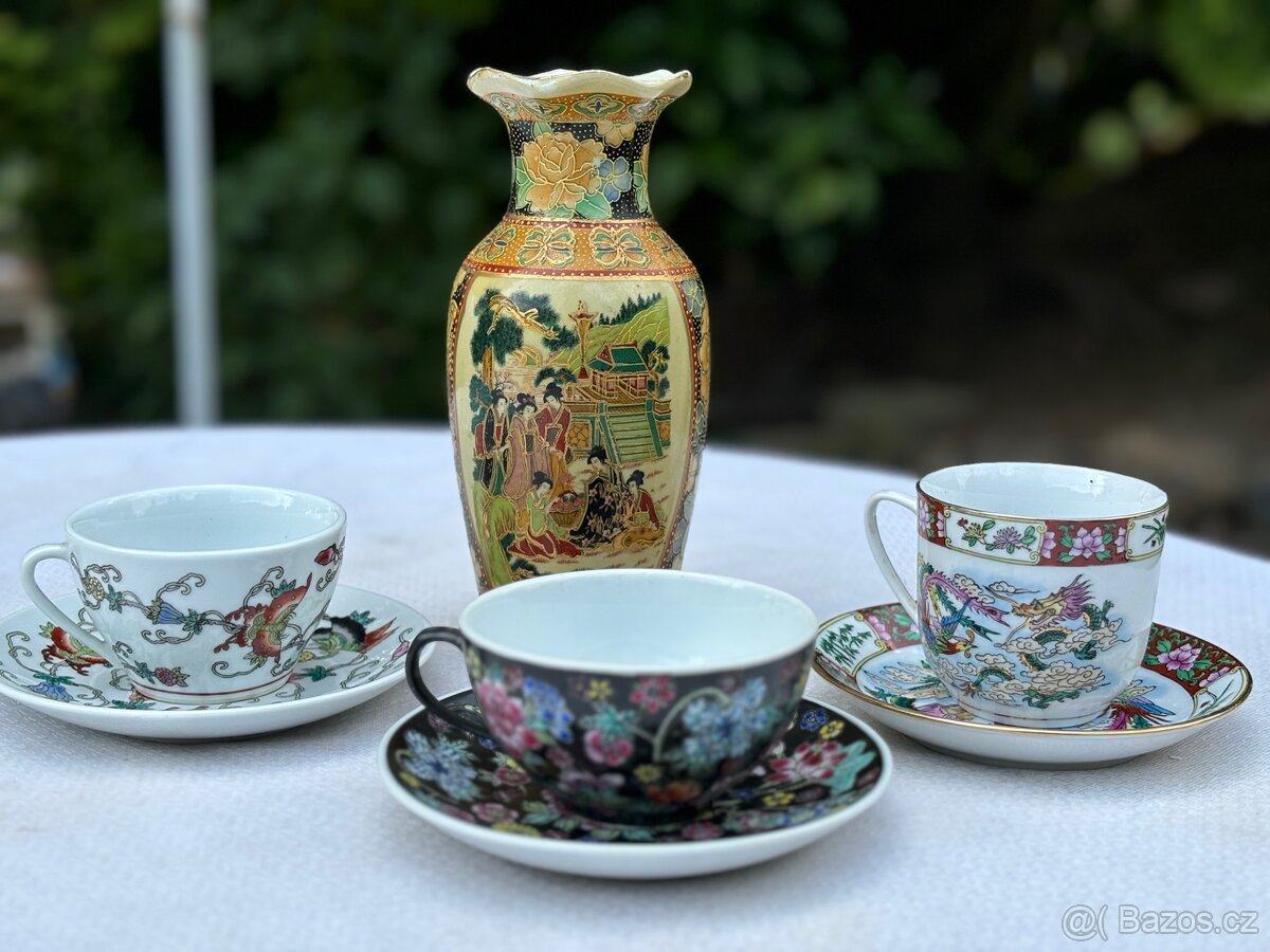 Porcelán s čínskými motivy
