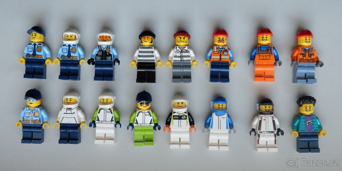 LEGO City, Speed Champions minifigurky