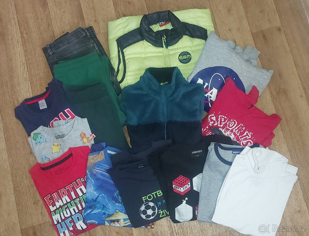 Oblečení kluk vel. 146