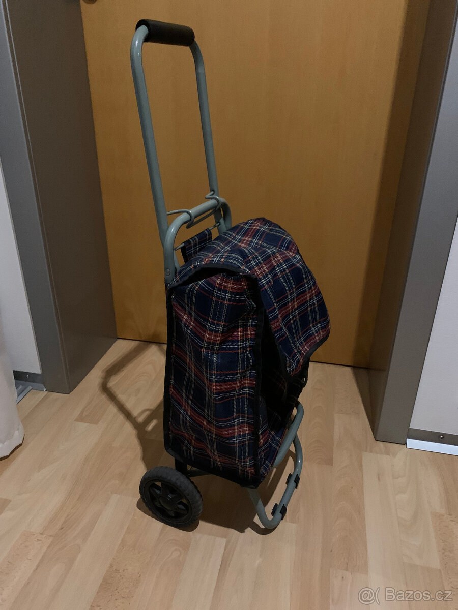 Prodám skládací tašku na kolečkách