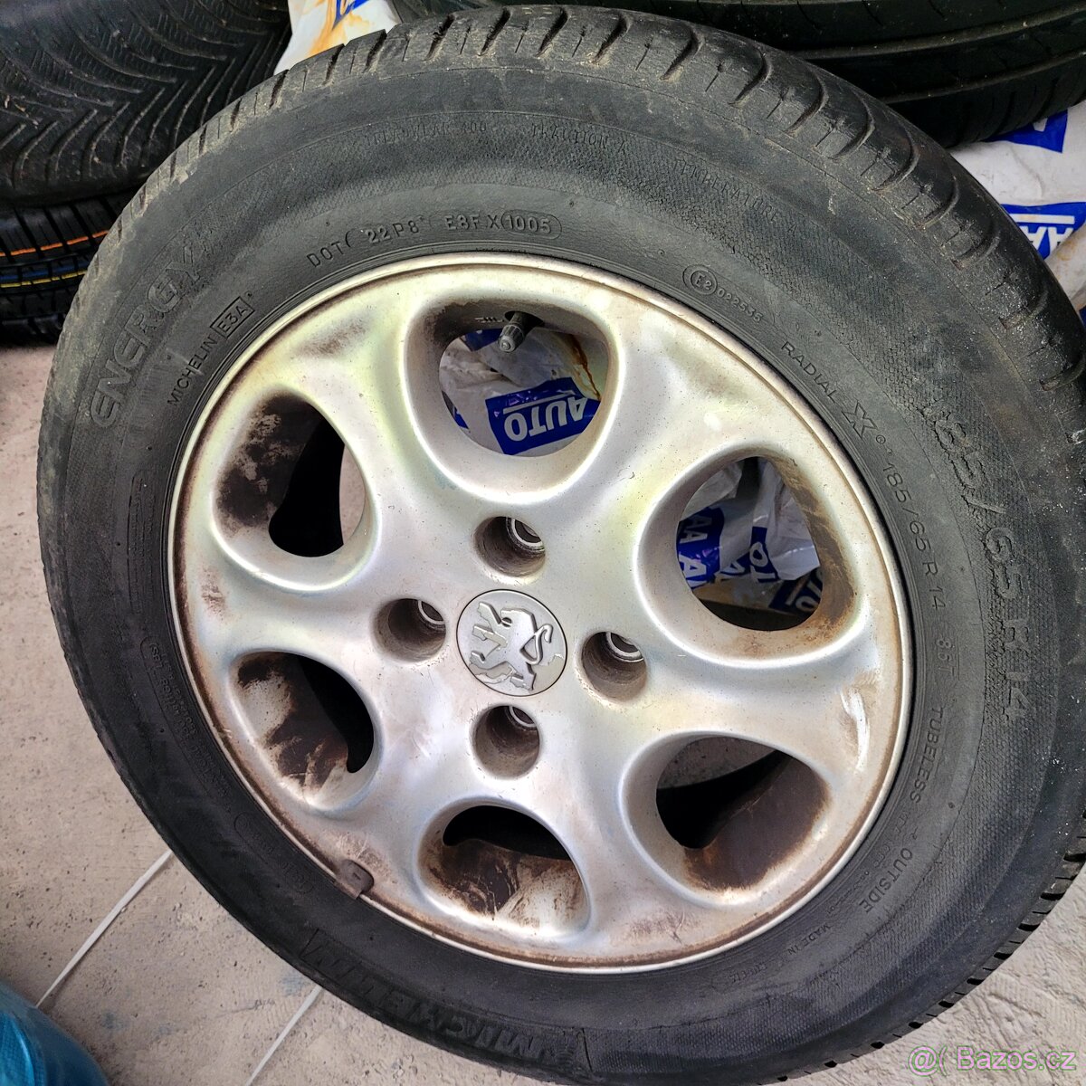 Prodám Alu orig. kola Peugeot