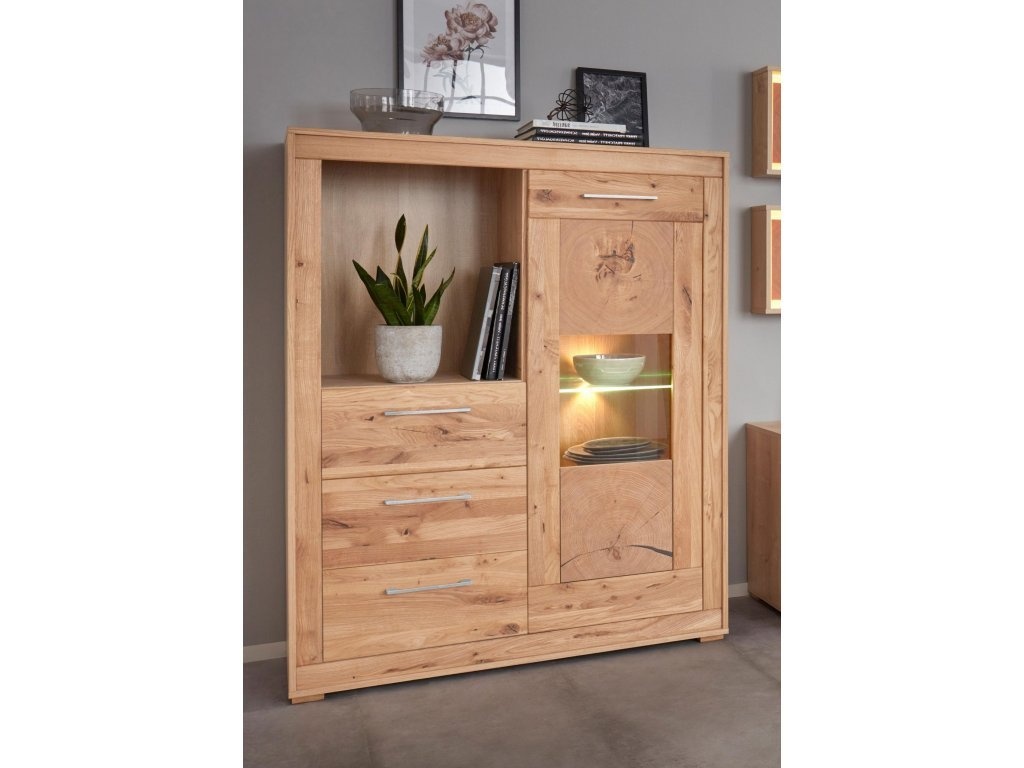 Skříň / Komoda Dublin - Divoký dub masiv Germany