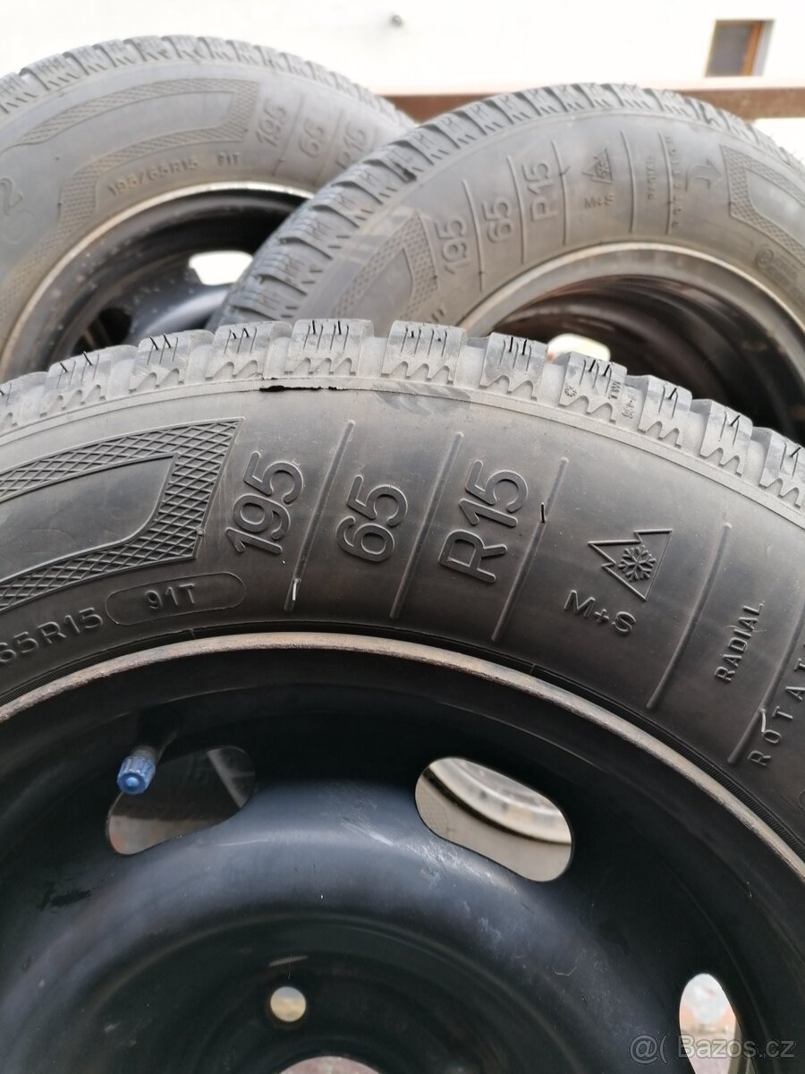 Kompletní zimní kola 15"