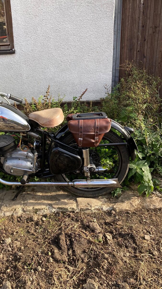 Brašny na motorku Jawa