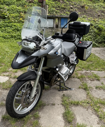 BMW R 1200 GS, LED světlo, touratech cestovní doplňky