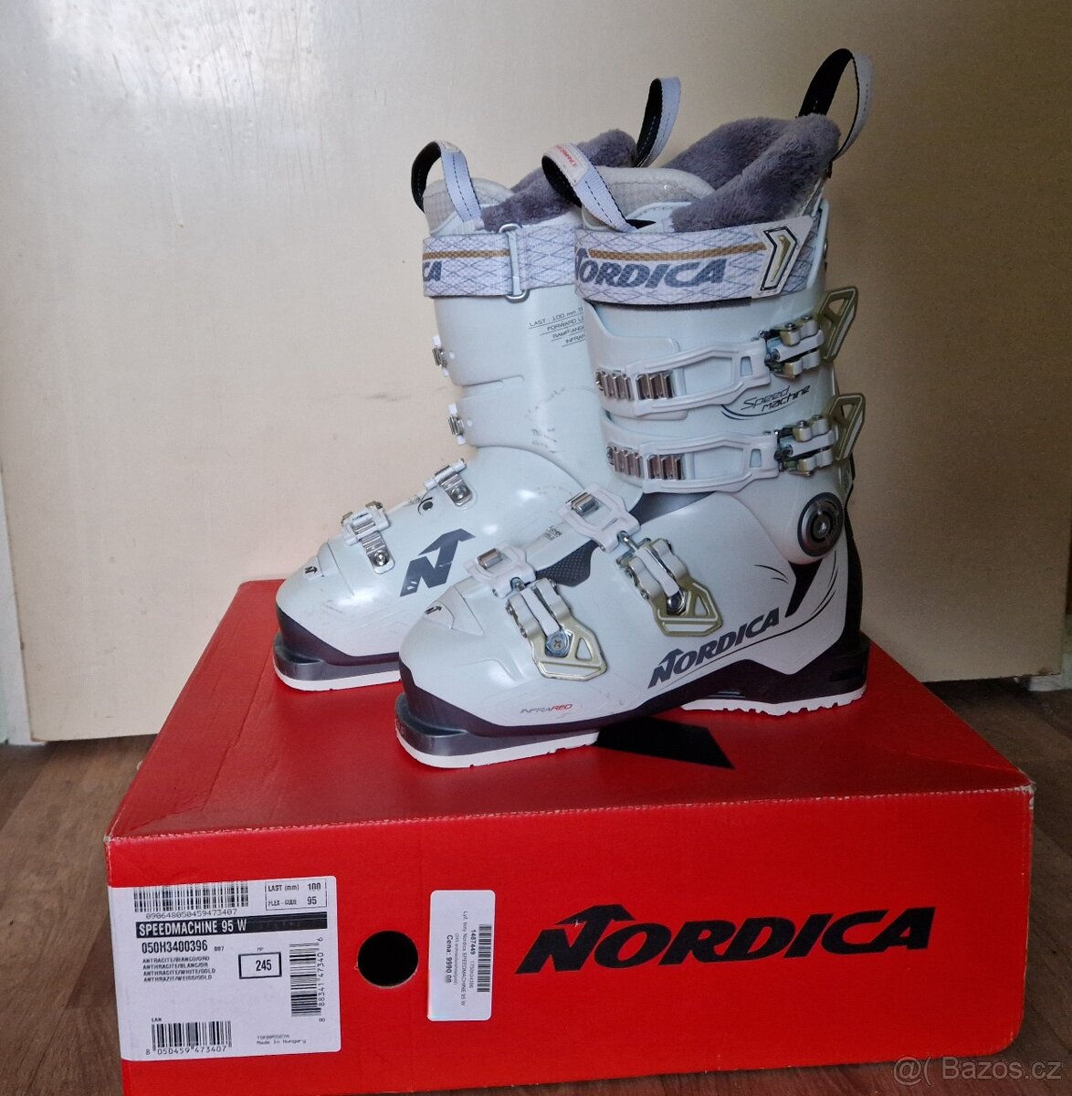 Dámské lyžáky Nordica SPEEDMACHINE 95W, MP 245, EU 38,5