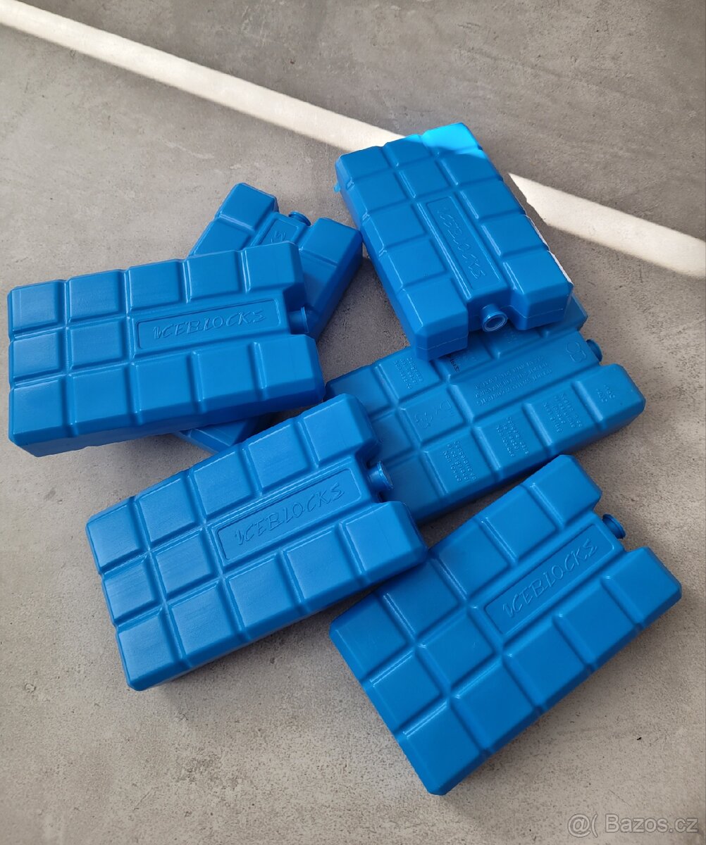 Sada 6 ks chladící náplně vložky do mrazáku nové