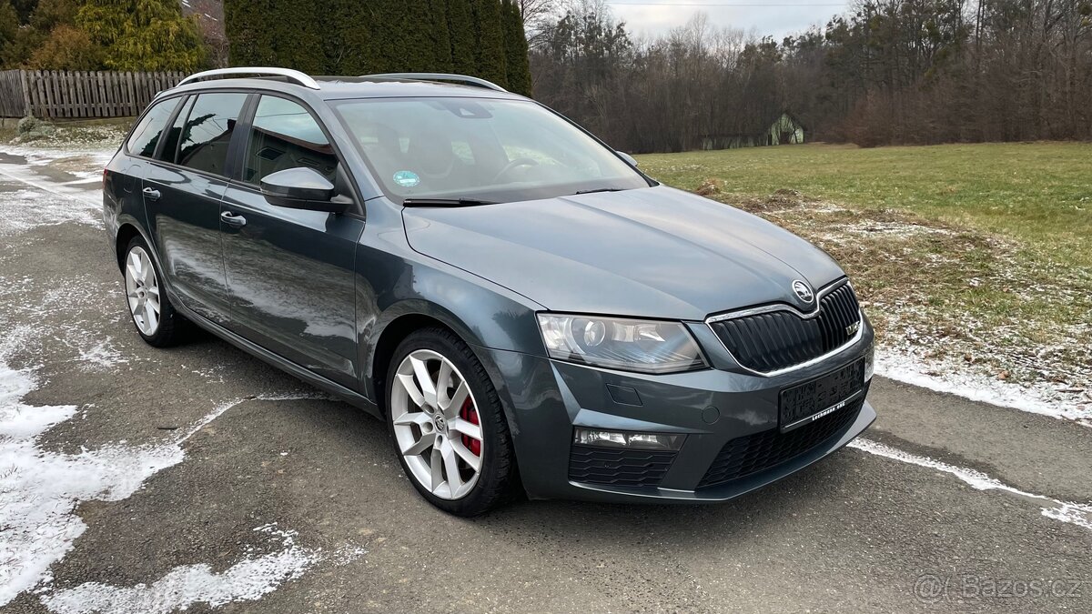 Škoda Octavia 3RS 2.0tdi 135kw,DSG,BIXENON,NAVI,KUŽE,R17+R18