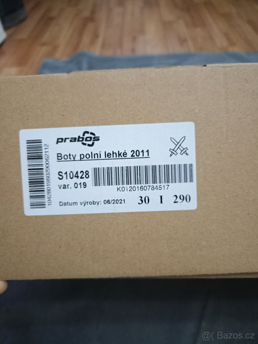 Vojenské boty polní lehké