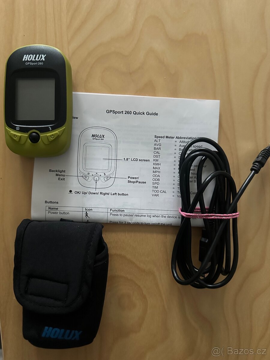 Cyclocomputer Holux GPSport 260