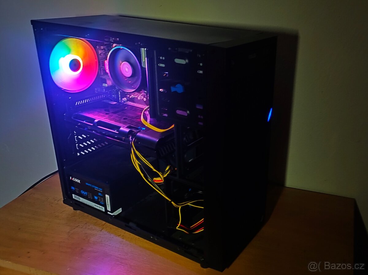 Herní PC - Ryzen 5, AMD RX 5700 XT 8GB (výkon RTX 4060)