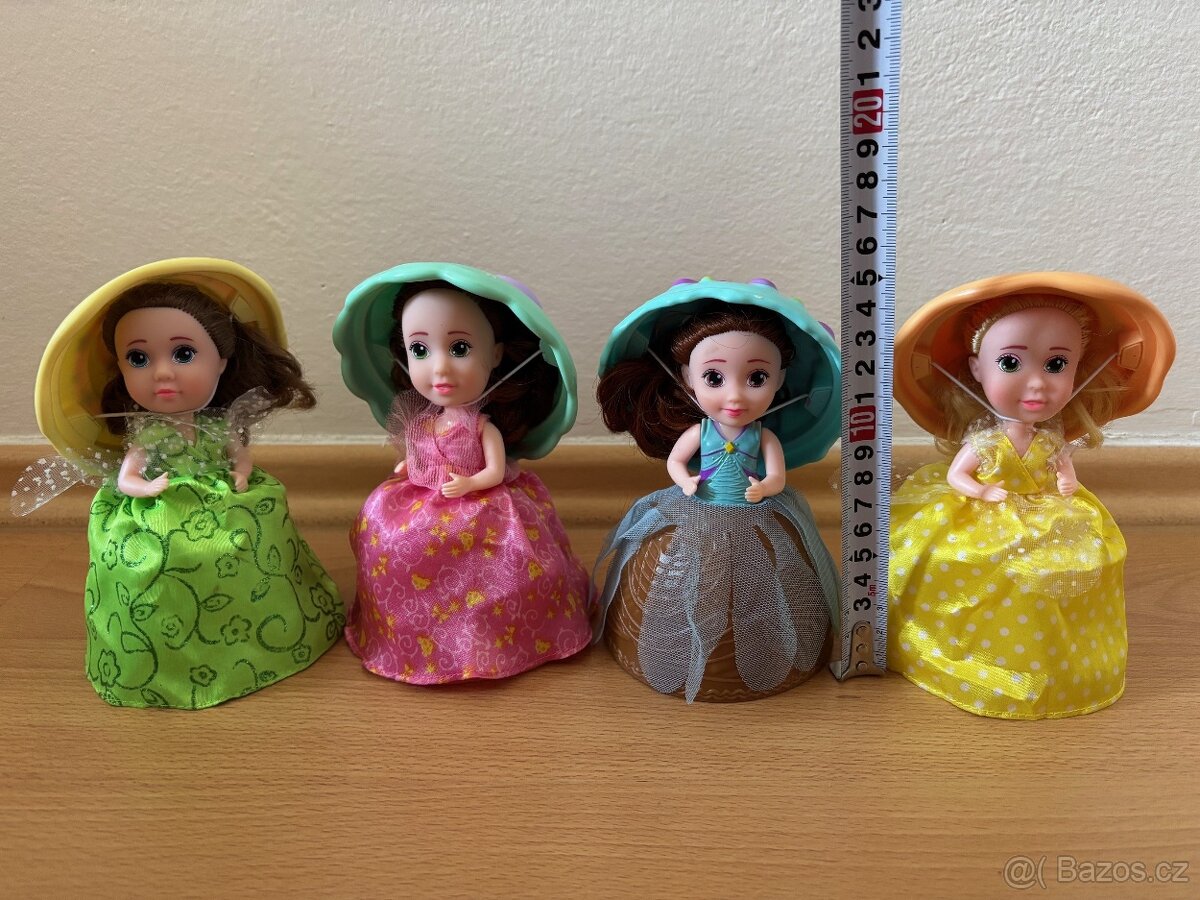 Cupcake panenky 4x, vonící