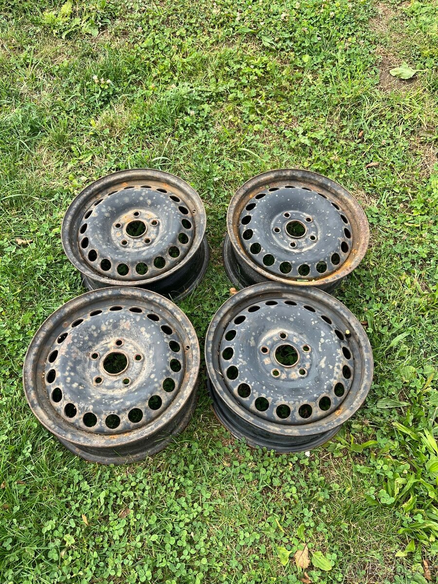 Plechové disky 5x112 r15