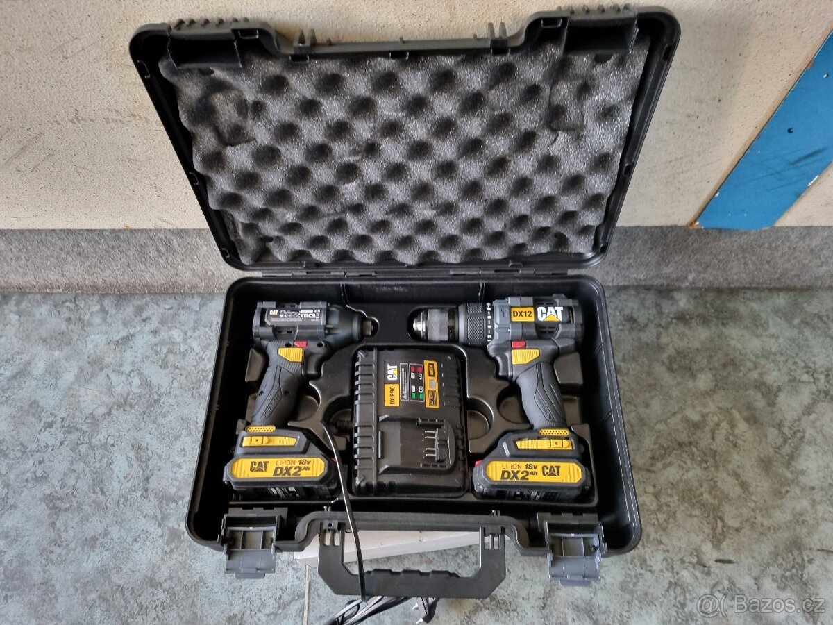 Sada aku nářadí CAT DX12K a DX71