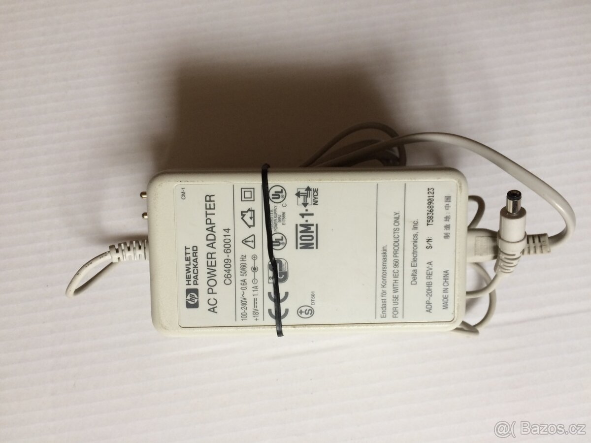 Prodám zdroj power adapter typ C6409-60014 18V 1,1A